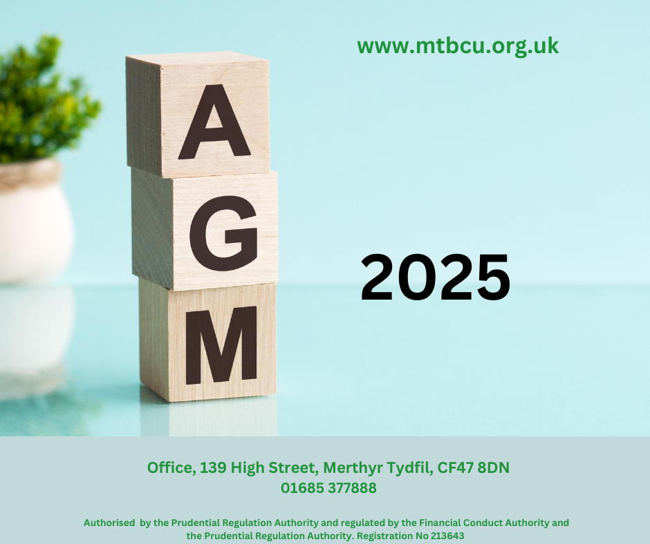 IMPORTANT MEMBER ANNOUCEMENT AGM 2025