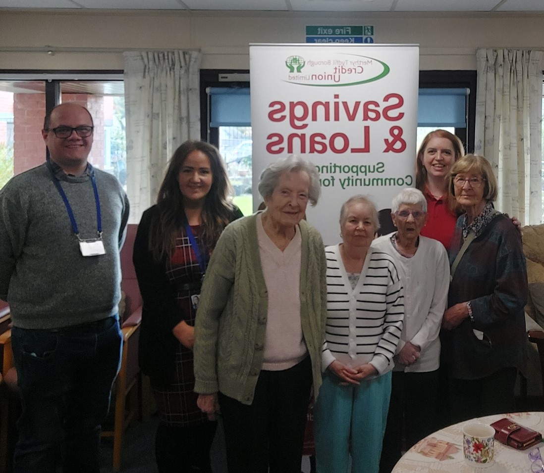 Launch of new Community Collection Point at Kevin Ryan Court in Merthyr Tydfil