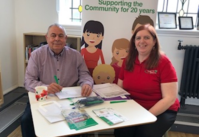 Community Collection Point launched at new refurbished Treharris Library